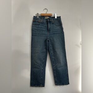Madewell classic straight Jean 25P